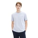 Tom Tailor 34964 Foggy Blue Finestripe Erkek T-shirt