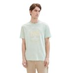 Tom Tailor 34965 Paradise Mint Finestripe Erkek T-shirt