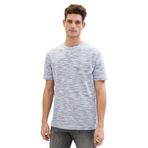 Tom Tailor 35057 Beyaz Lacivert Uzay Erkek T-shirt