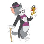 Tom Ve Jerry Hand Araba Sticker Motor Bisiklet Laptop Sticker Etiket Cikartma