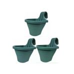 Tom1 Askılı Balkon Saksı Seti, 20 Cm, 3 Litre, 3 Adet