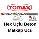 Tomax Beton Delme Matkap Ucu Hex Uçlu 10 mm