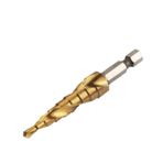 TOMAX KADEMELİ MATKAP UCU ALTIGEN SAPLI 4-12 MM