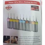 Tomax Mikro Matkap Ucu Seti 10 Parça