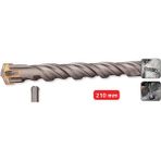 Tomax Sds Matkap Ucu 6X210 mm (4 Elmaslı) (10 Adet)
