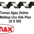 Tomax SDS Plus Ağaç Delme Ahşap Delme Delici 22x500 Matkap Ucu