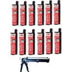 Tomax TMX-1311 Epoksi Kimyasal Dübel 345 ml (12 Adet) + Sert Plastik Tabancası