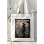 Tomb Raider Oyun Baskılı Omuz Çanta Kişiye Özel Model 3