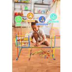 TOMBİ-X Bambu Pipet Çubuğu Zeka Hayal Gücü Geliştirici Ve Egitici 600 Parça Eğitici Oyuncak Toys 3+ yaş