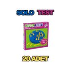 TOMBİ-X Solo Test Zeka ve Strateji Oyunu 20 Adet Kutulu Eğitici Oyun
