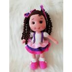 Tombik Kız Amigurumi Organik Oyuncak