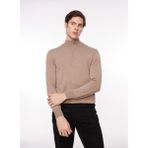 Tombolini Fermuarlı Yaka Slim Fit Kahve Erkek Kazak WM63_ZMG9 - 50