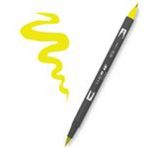 Tombow 062 Dual Brush Soluk Sarı Grafik Çizim Kalemi