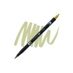 Tombow 076 Dual Brush Hardal Yeşili Grafik Çizim Kalemi