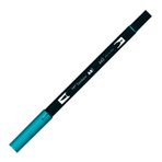 Tombow 443 Turquoise AB-T Dual Brush Grafik Kalemi