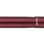 Tombow BW-TC-RD nesnenin alüminyum hediye paketi dahil, koyu kırmızı-mat dönerbaşlı kalem