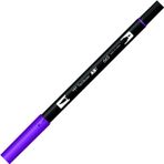 Tombow Dual Brush Pen 665 Purple Grafik Çizim Kalemis