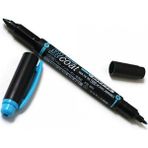 Tombow : Kei-Coat : Çift Uçlu Fosforlu Kalem : Gök Mavi