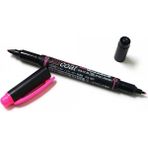 Tombow : Kei-Coat : Çift Uçlu Fosforlu Kalem : Pembe
