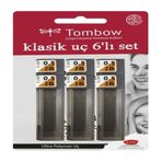 Tombow Leader Spare 2B 0.5 mm 6'lı Kalem Ucu