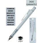 Tombow Mineral Mono Graph 0.5 mm Uçlu Kalem Mavi Renkli Pastel Mineral Kalem 2025 Serisi