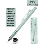 Tombow Mineral Mono Graph 0.5 mm Uçlu Kalem Yeşil Renkli Pastel Mineral 2025 Özel Seri