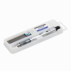 Tombow Mono Graph 0.7mm Versatil Kalem + Uç + Silgi Set - Gümüş