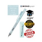 Tombow Mono Graph Pastel Glass 0.5 mm Limited Edition Teknik Kalem, Cam Mavi