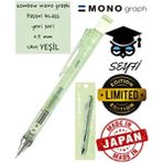Tombow Mono Graph Pastel Glass Yeni Seri 0.5 mm Limited Edition - Yeşil
