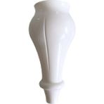 Tombul Beyaz 18cm Plastik Ayak Mobilya Masa Ve Dolap Ayağı Beyaz 18cm
