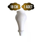 Tombul Beyaz 18Cm Plastik Ayak Mobilya Masa Ve Dolap Ayağı(Beyaz)(18Cm) Beyaz 18Cm 18Cm - 1 Adet