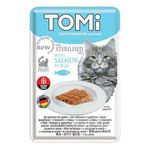 Tomi 100 gr Pouch Sterilised Pate Somon ve Yumurta Tahılsız Kısırlaştırılmış Kedi Yaş Maması