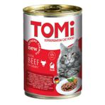 Tomi 12x400 gr Sığır Etli Kedi Konservesi