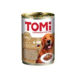 Tomi 3 Çeşit Kümes Hayvanlı 400 gr Konserve Köpek Maması