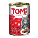 Tomi Biftekli 24x400 gr Kedi Konservesi