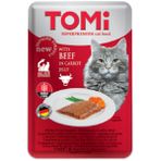 Tomi Havuç Jöleli Sığır Etli Pouch 100 gr Kedi Maması