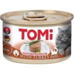 Tomi Hindi Etli 6x85 gr Yaş Kedi Mama