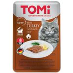 Tomi Hindi & Ispanak Tahılsız Pouch 100 gr Kedi Maması