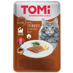 Tomi Ispanak Jöleli Hindili Pouch 100 gr Kedi Maması
