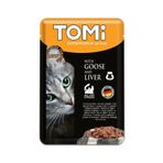 Tomi Kedi Kaz & Ciger Pouch Mama 100 Ml