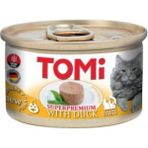 Tomi Ördekli 6x85 gr Yaş Kedi Mama
