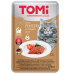Tomi Pate Kümes Hayvanlı ve Domatesli 100 gr Yetişkin Kedi Konservesi