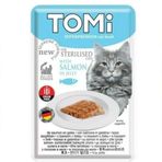 Tomi Sterilised Somon Etli Pouch Kısırlaştırılmış 85 gr Kedi Maması