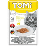 Tomi Tavuklu Kısır Kedi Pouch 85 gr Kedi Konservesi