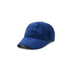 TOMISIN Lacivert Baseball Cap Fileli ve Metal Tokalı Standard Fit Unisex Şapka, STANDART