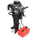 Tomking TK-XP380 15 Hp Gri Hava Soğutmalı Tekne-Bot Motoru