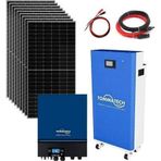 Tommatech 14.3Kw Lityum Akülü 11Kw Mppt İnverterli Hazır Solar Enerji Paketi