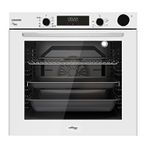 Tommatech TAF-6004-WSP 60 cm 80 lt Beyaz Cam Elektrikli Ankastre Fırın