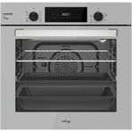 Tommatech TAF6005SS Gri Cam 60 cm Elektrikli Ankastre Fırın