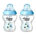 Tommee Tippee 2'li 260 ml Mavi Pp Closer To Nature Biberon